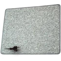 Pro Car Heizteppich Palais 230 V 70 x 60 cm silber