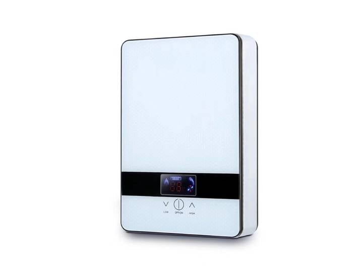 Chauffe-eau électrique instantané 6500W 220V Thermostat Chauffe-eau à débit Chauffage de salle de bain Chauffe-eau instantané pour la cuisine Douche chaude