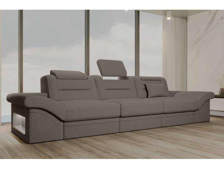 Couch Monza 3 Sitzer Stoffsofa
