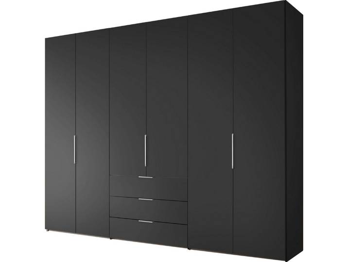 STAUD Drehtürenschrank Extenso, edles Design in hochwertiger Qualität, Made in Germany mit 3 Frontschubkästen