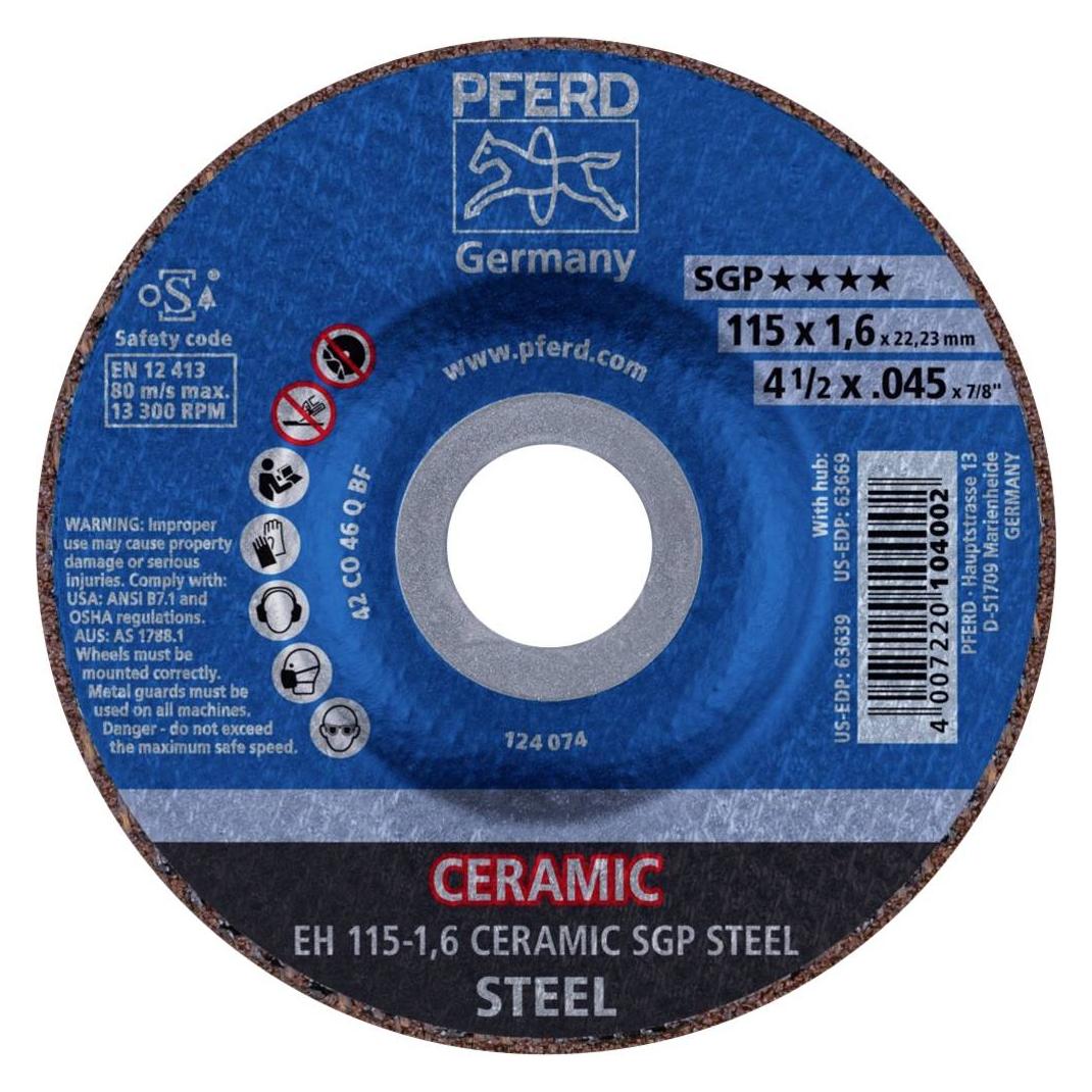 Pferd EH 115-1,6 CERAMIC SGP STEEL (EH 115-1,6 CERAMIC SGP STEEL)