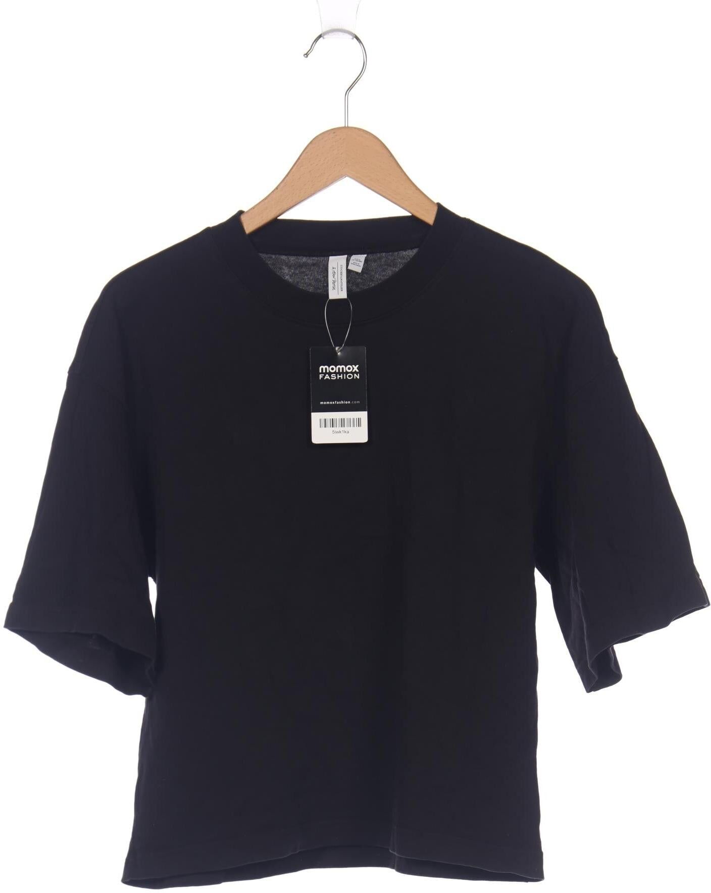 & Other Stories Damen T-Shirt, Schwarz, Gr. S, Baumwolle - Second Hand