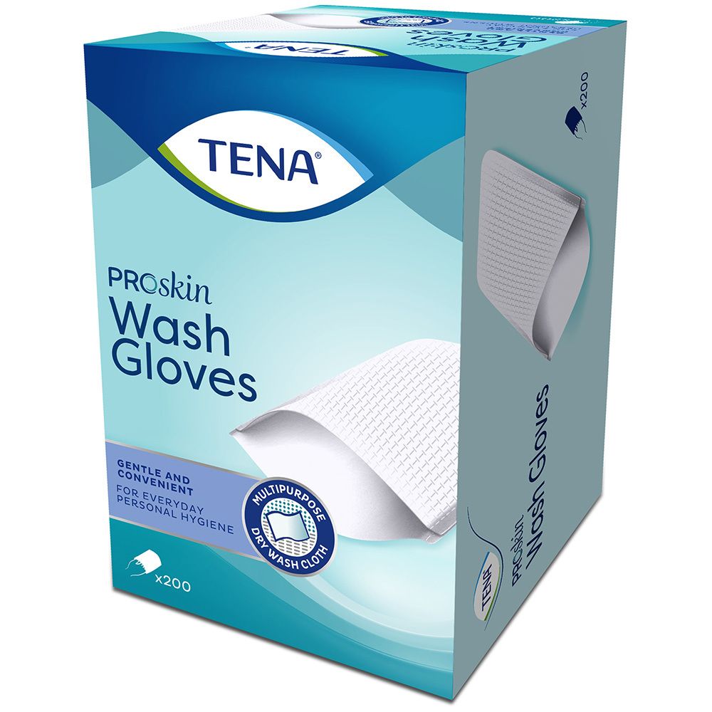 Tena Wash Glove 200 St Handschuhe