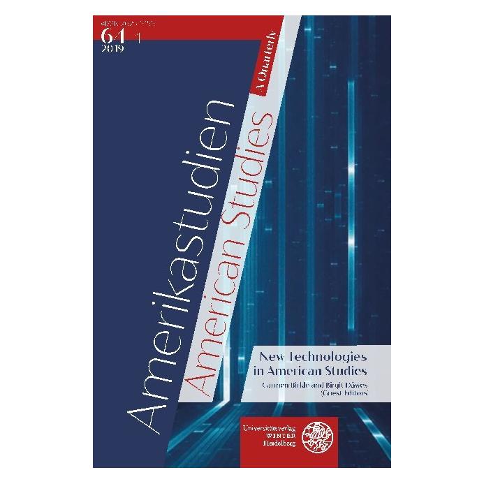 Winter Amerikastudien / American Studies. A Quarterly. Vol. 64:1 (2019) (Englisch, Softcover, Birgit Däwes, Carmen Birkle) (56149023)