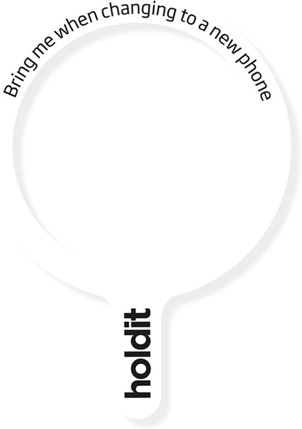 Holdit Magnetisk Ring m. MagSafe - Hvid