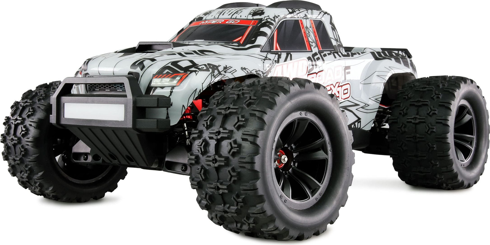 AMEWI Hyper Go MTX10 Monstertruck Brushless 1:10 ARTR Grijs