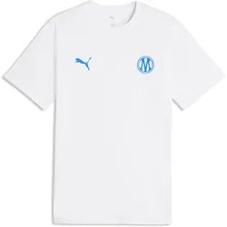 Puma, Herren, Fussballtrikot, T-Shirt OM 2026/27 (XS), Weiss