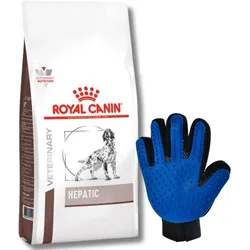 ROYAL CANIN Hepatic HF 16 12kg + Kämm Handschuh GRATIS