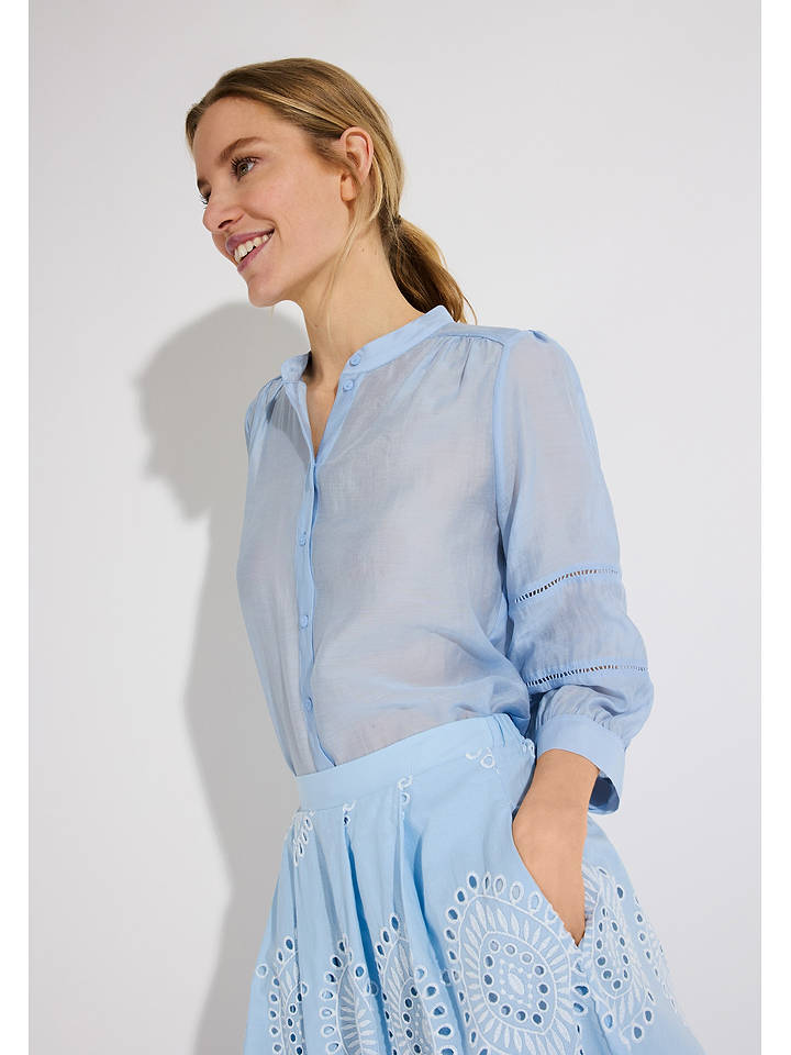 More & More Bluse in Hellblau - 42