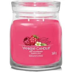 Red Raspberry Signature Medium Jar 368g 2-Docht