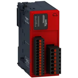 Schneider Electric TM3SAK6RG Sicherheitsmodul, Modicon TM3, PLe / Kat4 / SIL3, 3 Funktionen, 24 VDC, Federzugklemmen