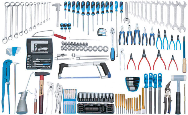 Assortiment d'outils Gedore mécanicien 179 pcs (6601080)
