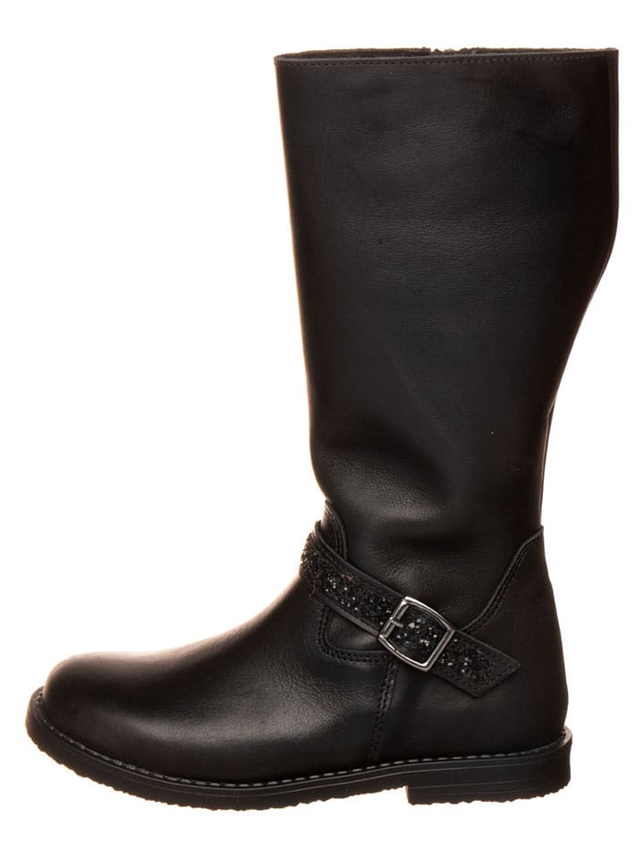 lamino Leder-Stiefel in Schwarz - 32