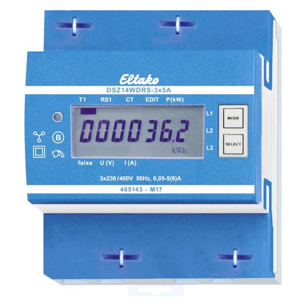 Eltako usFunkWandlerDrehstromzähler Display MID geeicht (28305712)