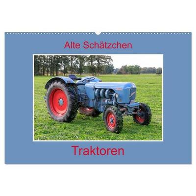 Alte Schätzchen - Traktoren (Wandkalender 2027 DIN A2 quer), CALVENDO Monatskalender