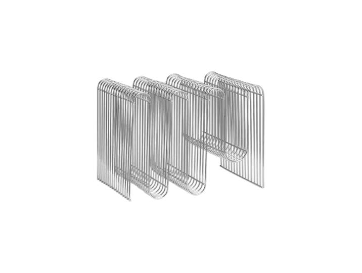 Design Zeitschriftenständer „Curva“ Silber AYTM