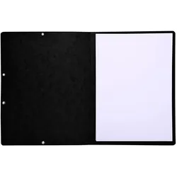 Exacompta Eckspannmappe aus Manila-Karton 355g/qm, für Format DIN A4