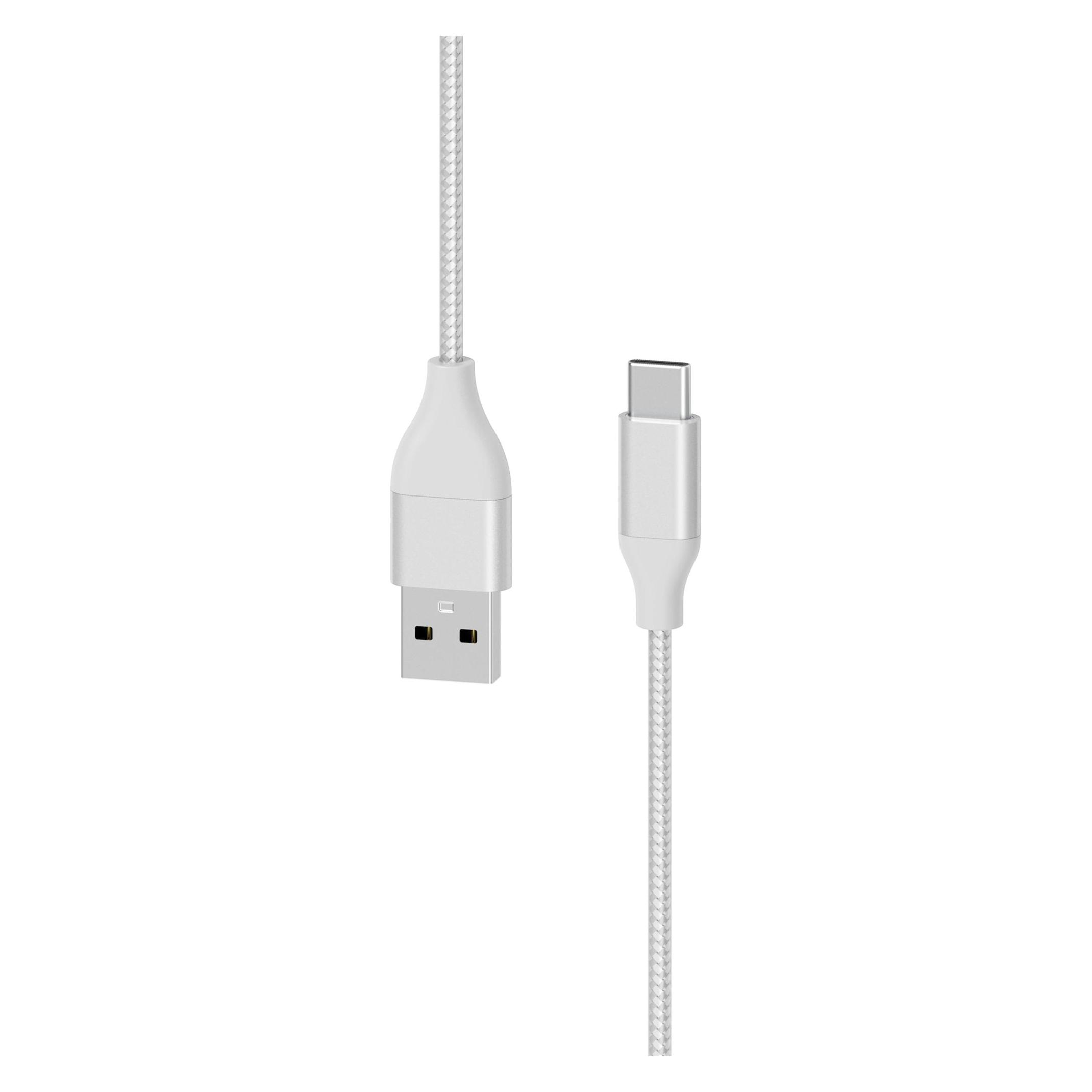 Xlayer PREMIUM Metallic Cable USB to Type-C 1,5m Silver (1.50 m, USB 2.0) (217082)