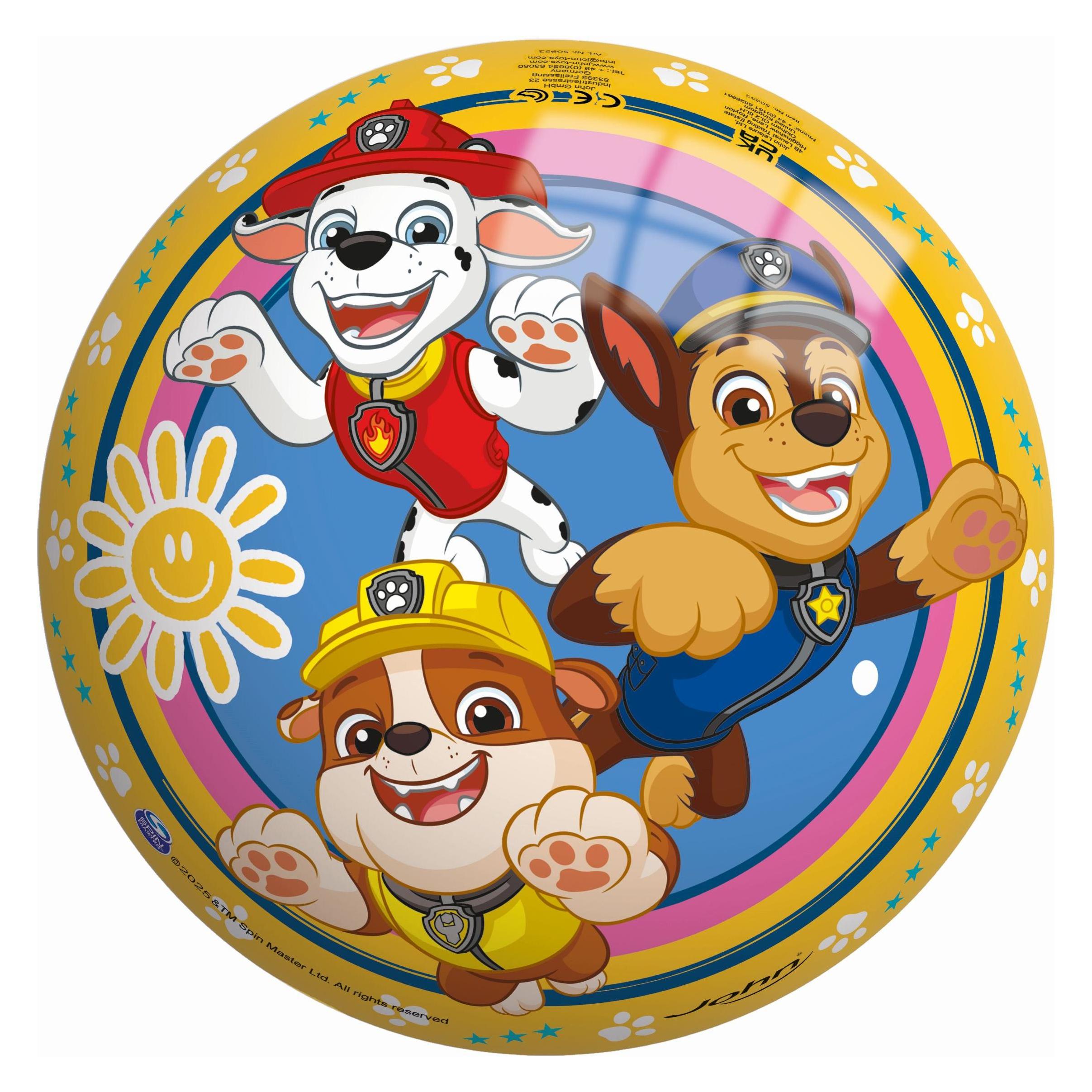 John Spielball 23cm Paw Patrol (50952)