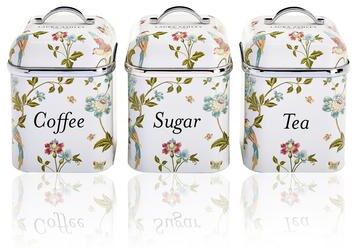 VQ - Laura Ashley 3pc Canister Set