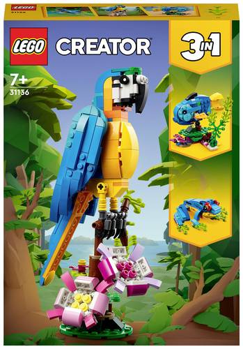 31136 LEGO CREATOR Exotischer Papagei