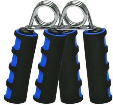 Discount Dollar Deals Hand Grip Fitness Trainers, Strength Foam Wrist Grippers, Muscle Recovery Tool For Arm Training, Finger Rehabilitation blue