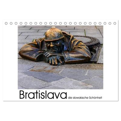 Bratislava die slowakische Schönheit (Tischkalender 2027 DIN A5 quer), CALVENDO Monatskalender