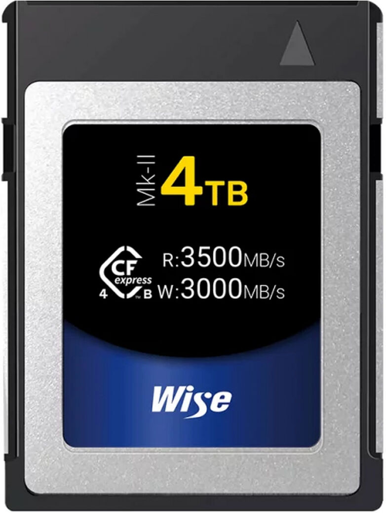 Wise CFexpress 4.0 Type B 4TB 3500MB/s Mk-II