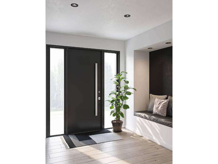 LED-Einbauleuchte Don Smart Ø 0cm Schwarz/Schwarz Polyester PVC Smart Home LED-Platine