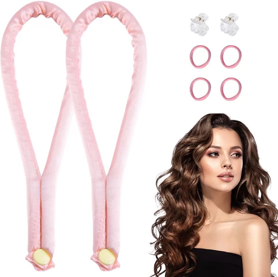 INF Lockenstab ohne Hitze – Rosa