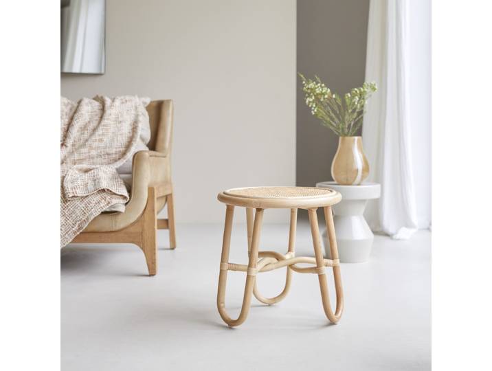 Beistelltisch aus Rattan Vintage Rattan - Natur - Rattan