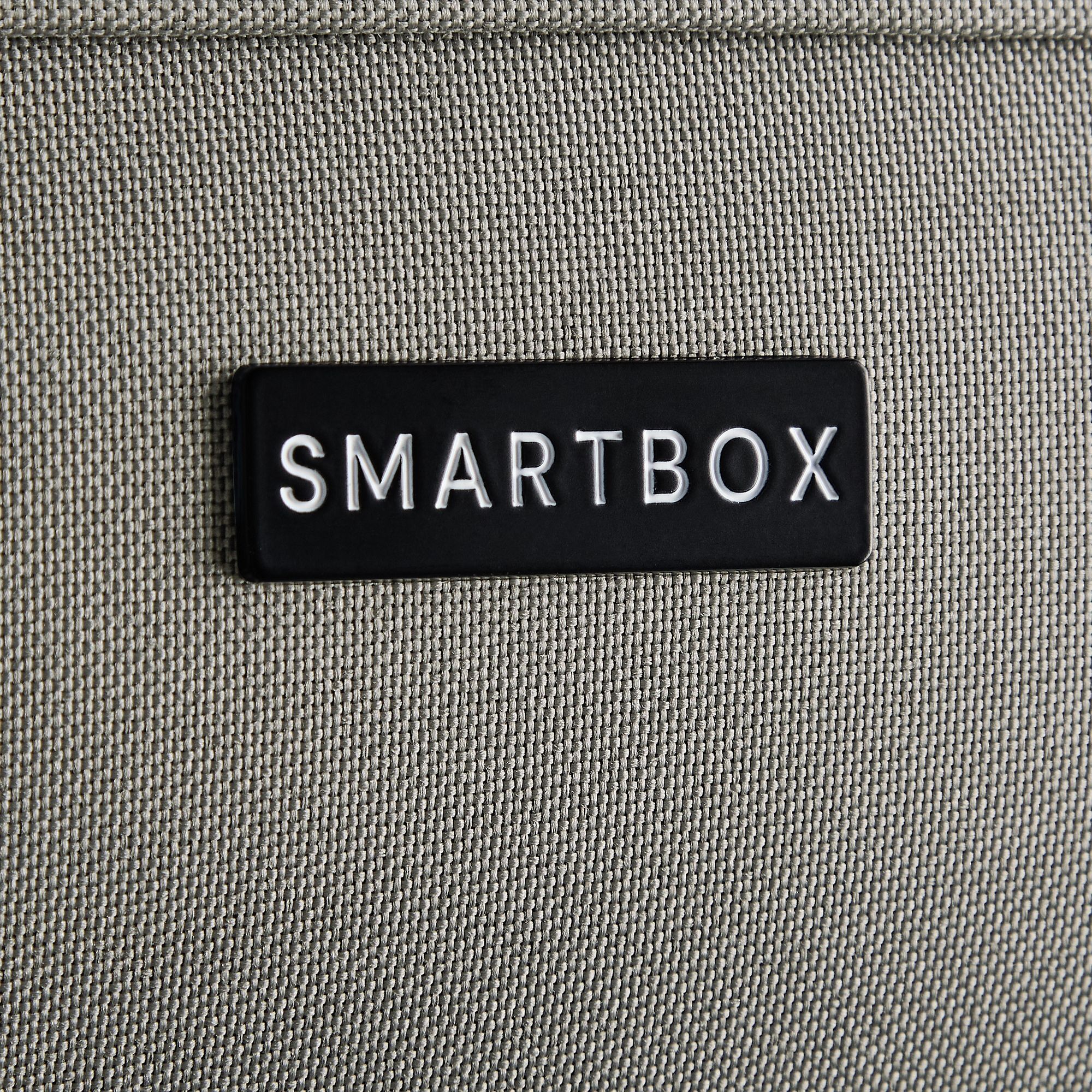 Trolley SMARTBOX "Edition 04 4 Rollen Trolley 67 cm mit Dehnfalte", Gr. 67 l, grau, Polyester, Koffer