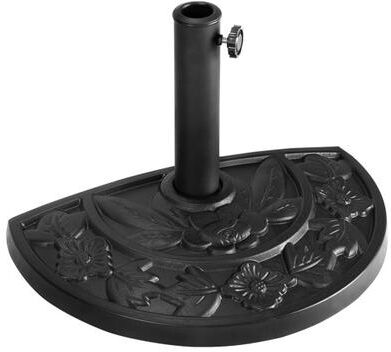 Costway 20 inch Outdoor Patio Half Round Umbrella Base