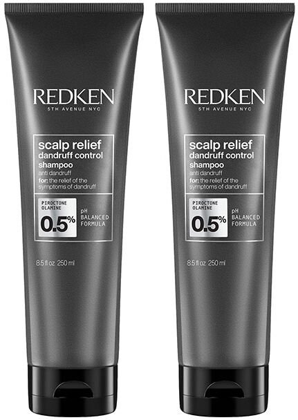 Redken Scalp Relief Dandruff Control Shampoo 250ml Double