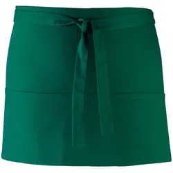 Premier Workwear Hüftschürze mit Bauchtasche kurz 'Colours' Bistro-Schürze PR155