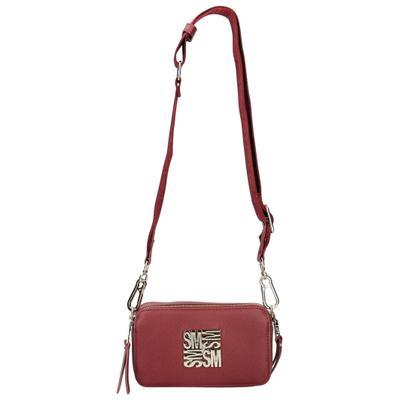 Umhängetasche STEVE MADDEN "STEVE MADDEN Taschen Lederimitat", Damen, Gr. onesize, cherry, Lederimitat, Taschen Umhängetasche