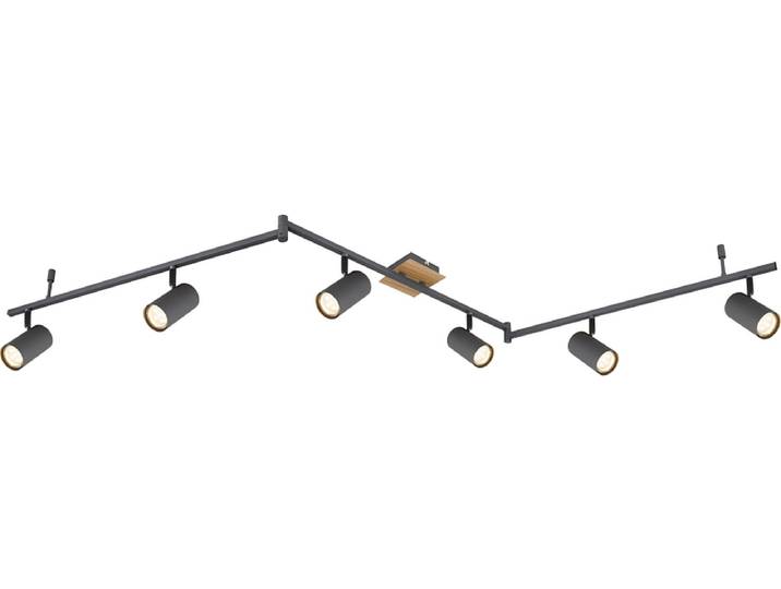 6 Spots ROBBY 180cm 35W graphite gray