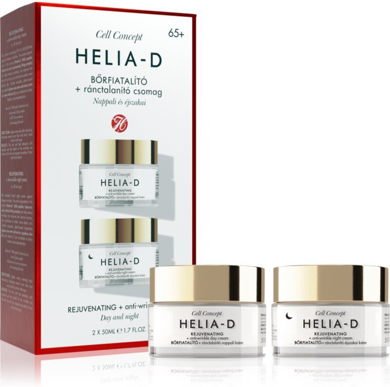 Helia-D Cell Concept economy pack with anti-wrinkle effect 65+
