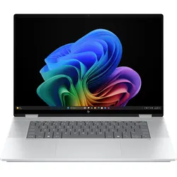 HP OmniBook X FlipNGAI 16-as0154ng (15.98", 512 GB, 16 GB, DE, Intel Core Ultra 5 226V), Notebook, Silber