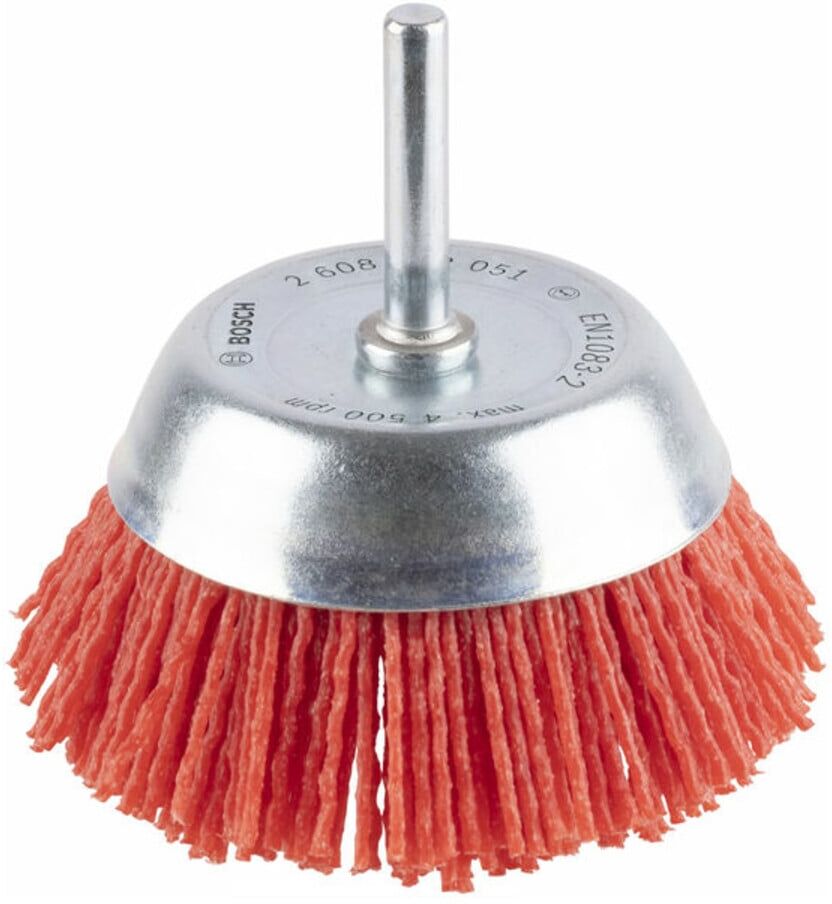 Bosch Topfbürste Nylonborste mit Korund 75 mm 1 mm (2608622051)