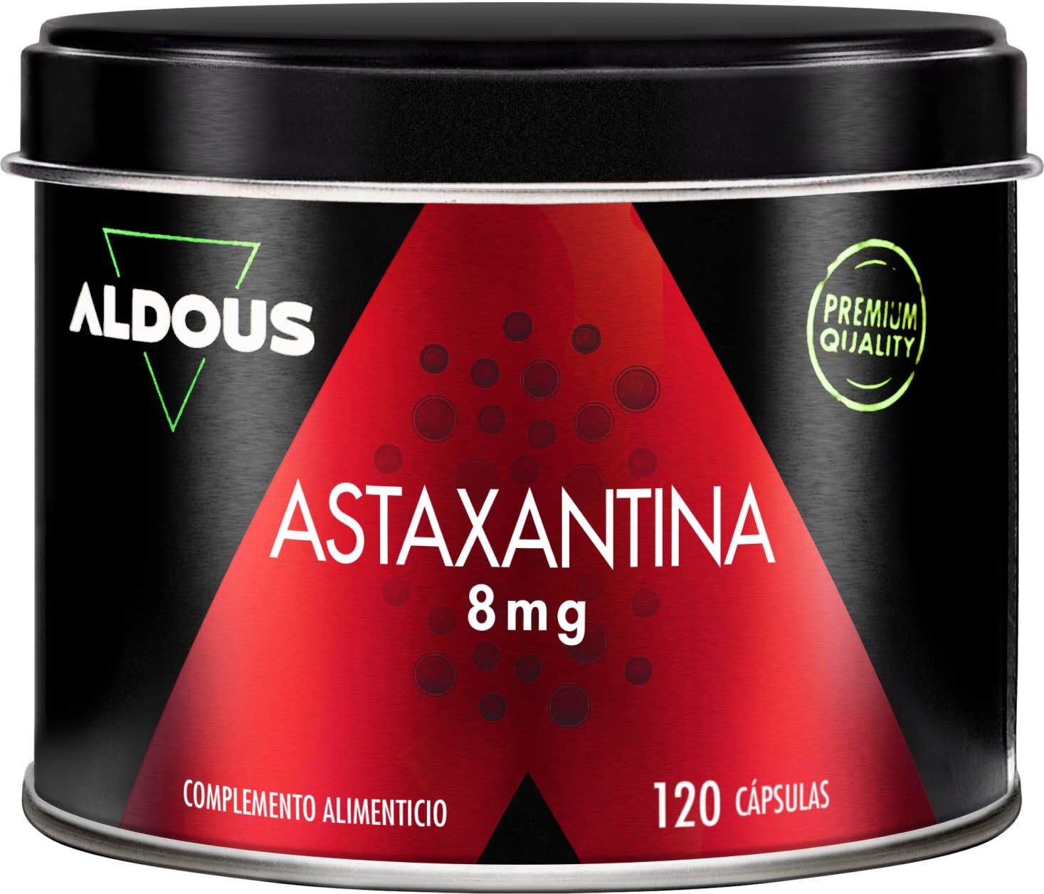 Aldous Bio Aldous Astaxantina 8mg 120 cápsulas
