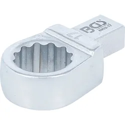 BGS Einsteck-Ringschlüssel | 17 mm | Aufnahme 9 x 12 mm