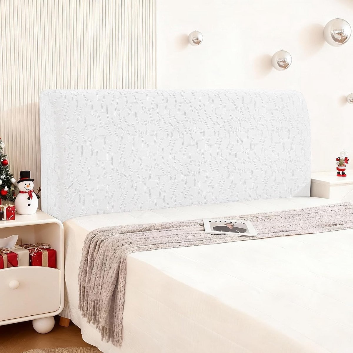 Stretch Hoofdbord Hoes Voor Bed - Elastische en Stofdichte Beschermhoes
