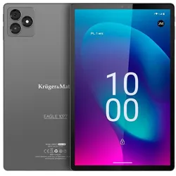 Krüger&Matz KRUGER&MATZ TABLET EAGLE KM1077 (10.10", 64 GB, Aluminium. Grau), Tablet, Grau