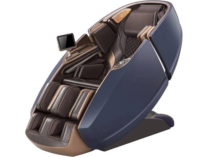 NAIPO Massagesessel 4D High-End Massagestuhl mit Tablet, Space Capsule