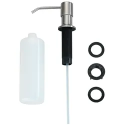 WENKO Einbau Seifen- und Spülmittelspender Mod. Monti, Seifendosierer, 400 ml