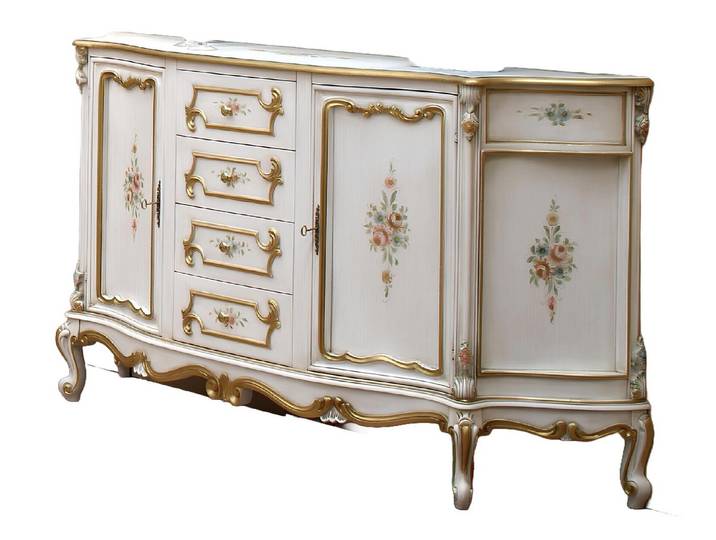 Xlmoebel Kommode Elegante Massivholz-Kommode im klassischen italienischen Stil (Kommode, Kommode), Hergestellt in Europa