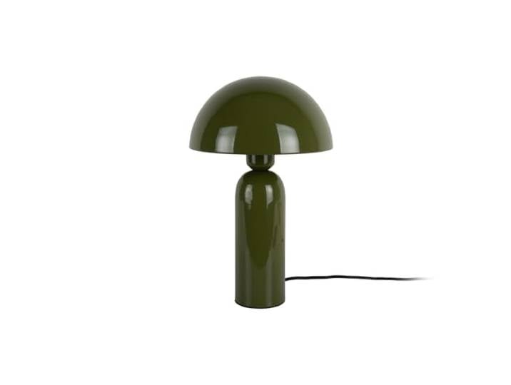 Leitmotiv Lampe de table Atrayente - Vert - 22 x 22 x 35 cm - Ronde - Métal - Lampe de table pour salon et chambre à coucher - Lampe de table moderne