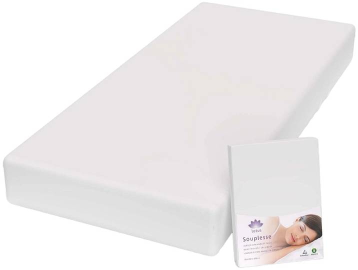 LOTUS Fixleintuch SOUPLESSE 160x200cm weiss