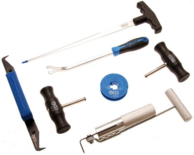 Kit de démontage de pare-brise 7 pièces BGS ; BGS technic (8004)